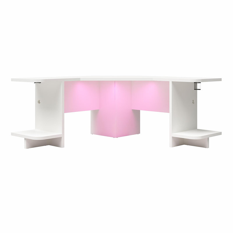 NTense 66.3 Corner Gaming Desk Reviews Wayfair Canada